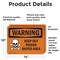 Signmission Keep Out Poison Baited Area OSHA Warning Sign, Vinyl Decal, 14in W x 10in L, 2PK OS-2PACK-WS-D-1014-L-12224 - alternate 3